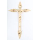 A fine Napoleonic prisoner of war bone crucifix