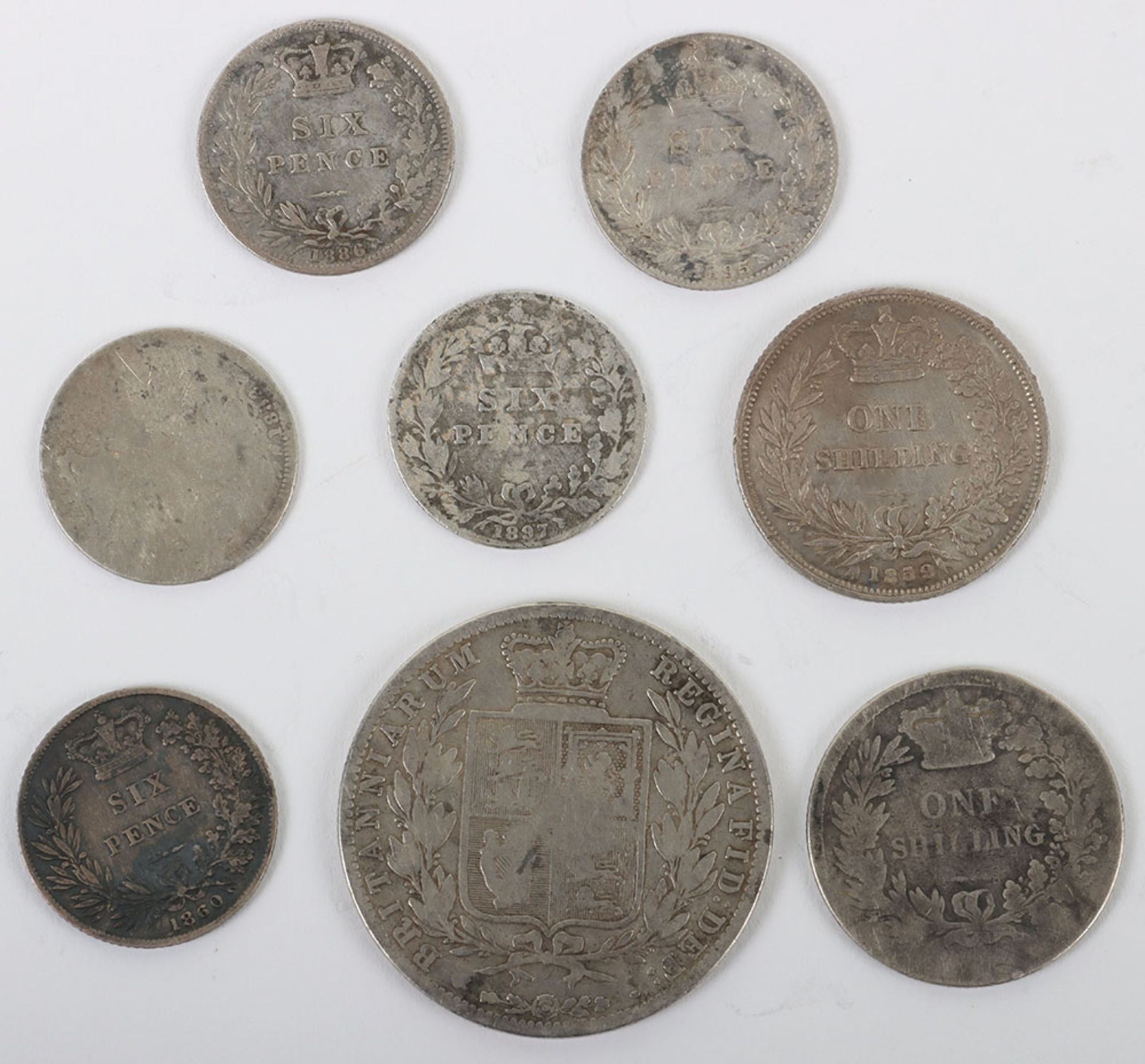 Victoria (1837-1901), various coinage - Bild 2 aus 2
