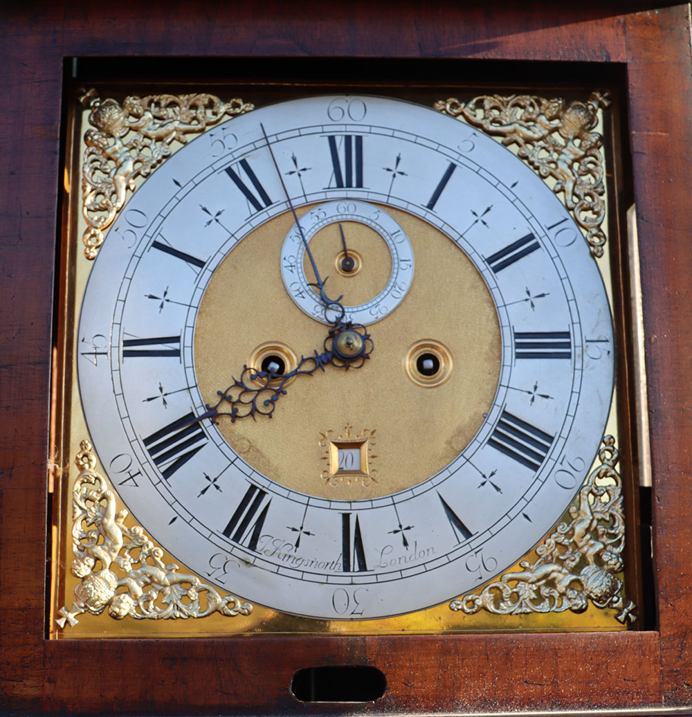 A fine 17th century William III walnut 8-day longcase clock, John Kingsnorth circa 1695 - Image 5 of 32