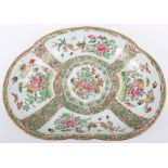 A 20th Century Chinese famille verte dish,