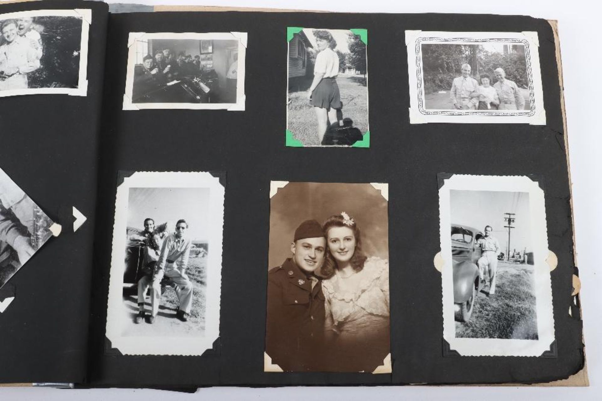 WW2 American Soldiers Personal Snapshot Photograph Album - Bild 9 aus 9