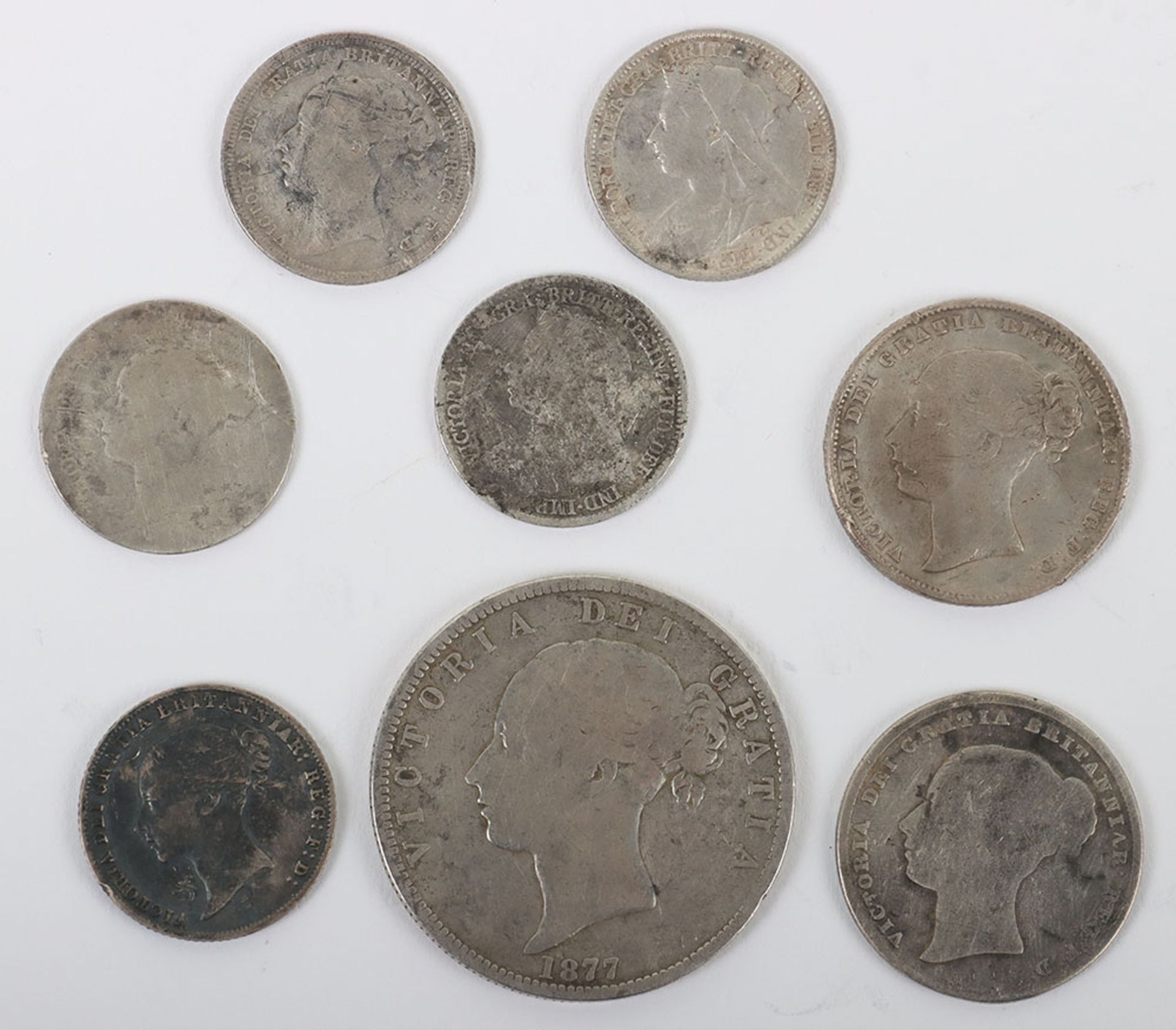 Victoria (1837-1901), various coinage