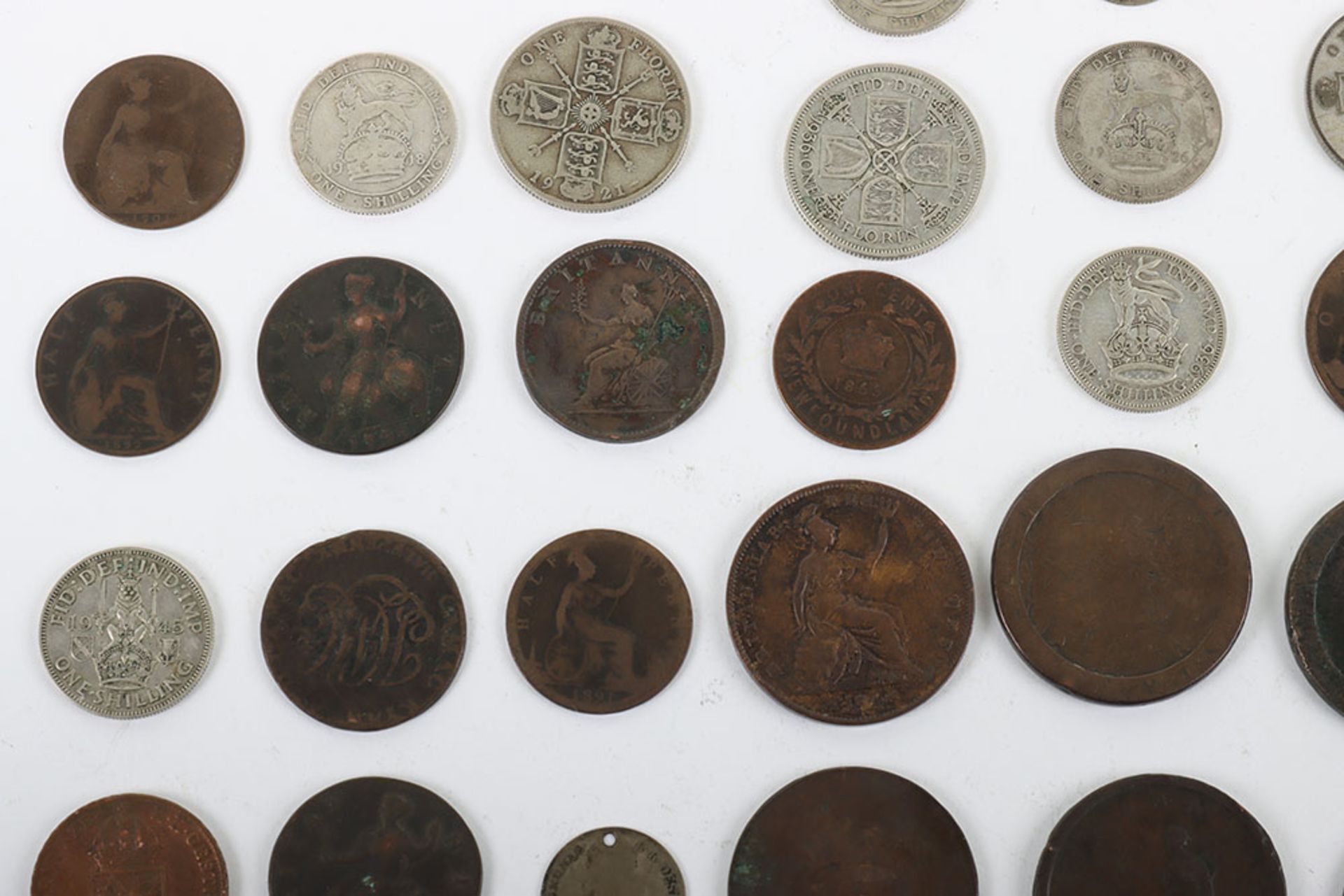 Selection of Georgian and later coinage - Image 10 of 10