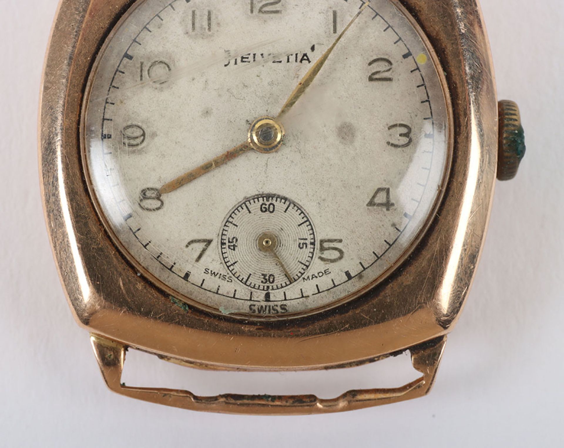 A 15ct gold early 20th century Helvetia watch - Image 3 of 5