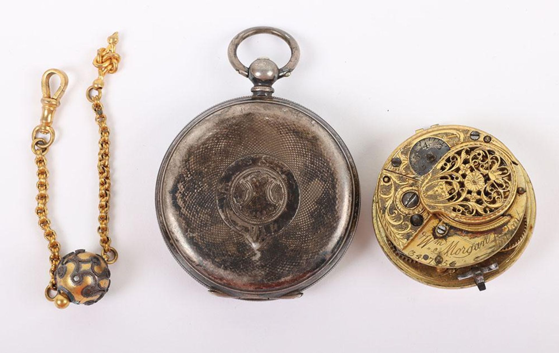 An 18th century verge pocket watch by William Morgan - Image 2 of 5