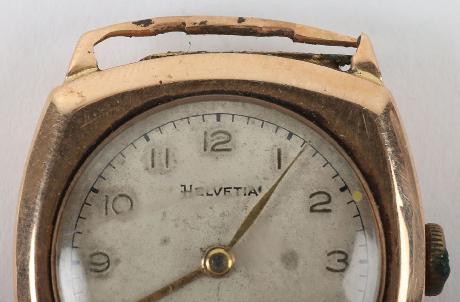 A 15ct gold early 20th century Helvetia watch - Image 2 of 5