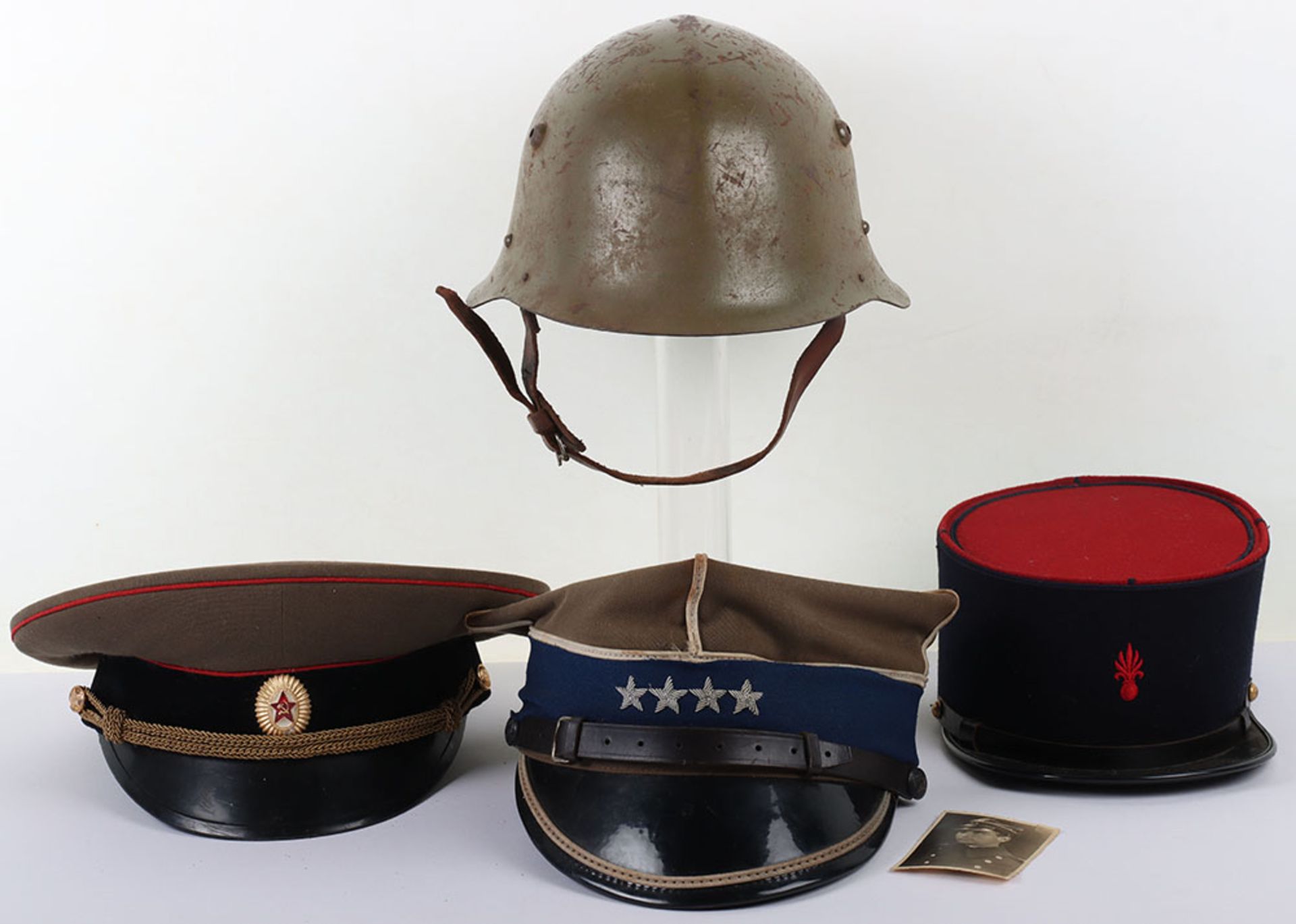 Polish Rogatywka Officers Hat and other Headgear