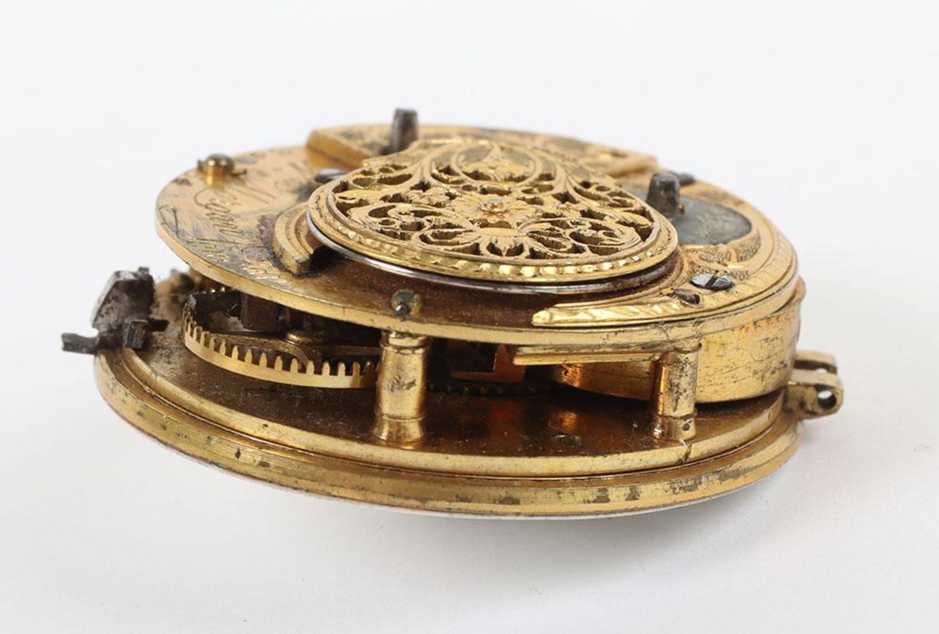 An 18th century verge pocket watch by William Morgan - Image 3 of 5