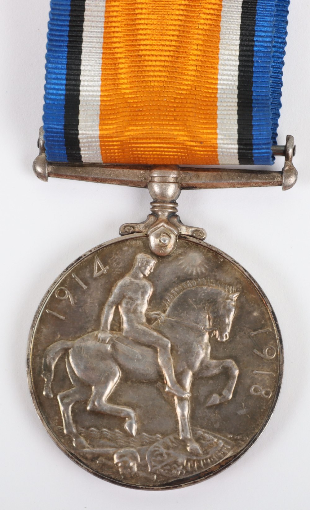 WW1 Single British War Medal Full Entitlement for Service with the Royal Naval Air Service