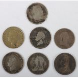Various shillings, 3x1826 Shillings