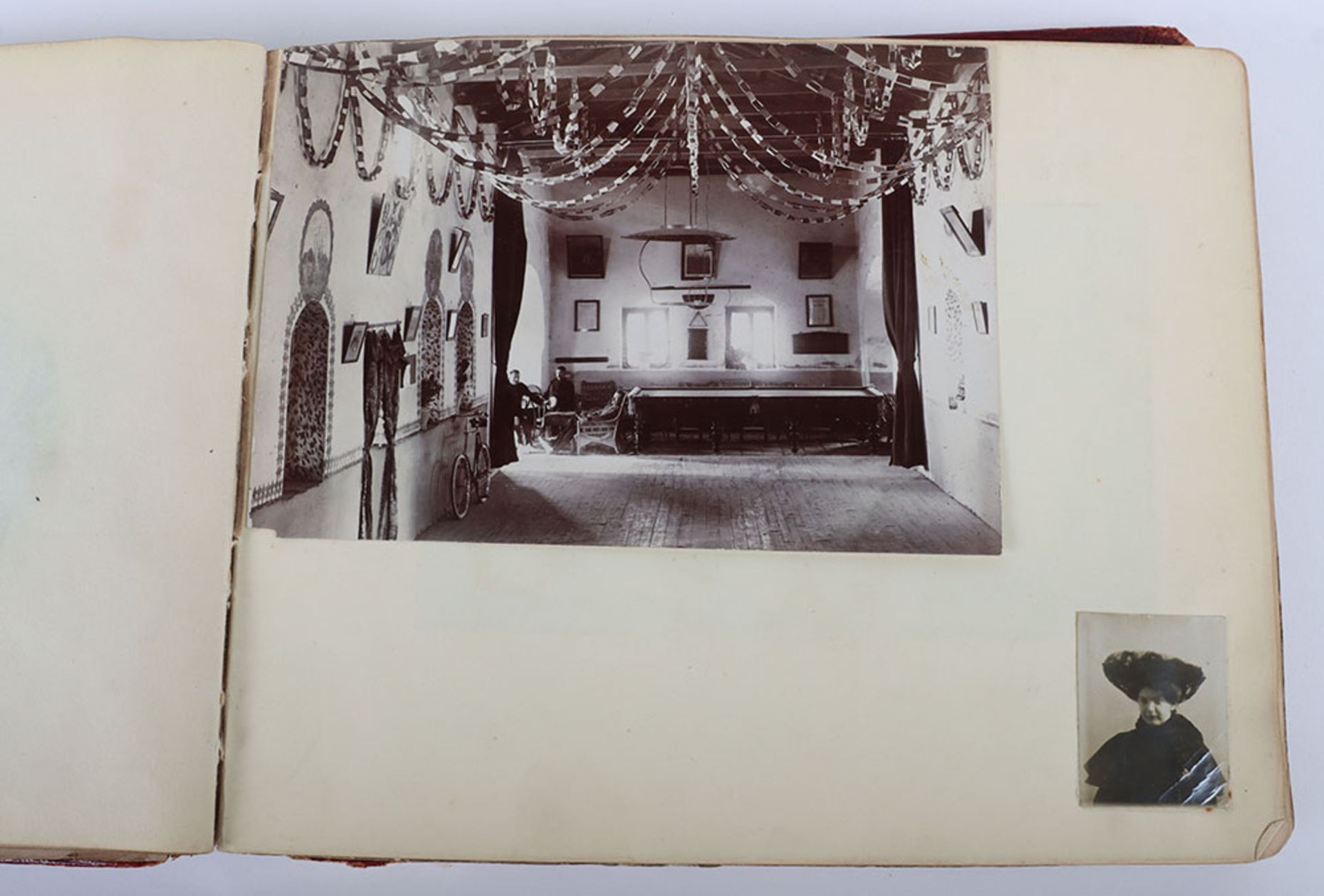 Photograph Album with images of ther Delhi Durbar, troops lining streets, Elephants, sacred cows bel - Image 11 of 48