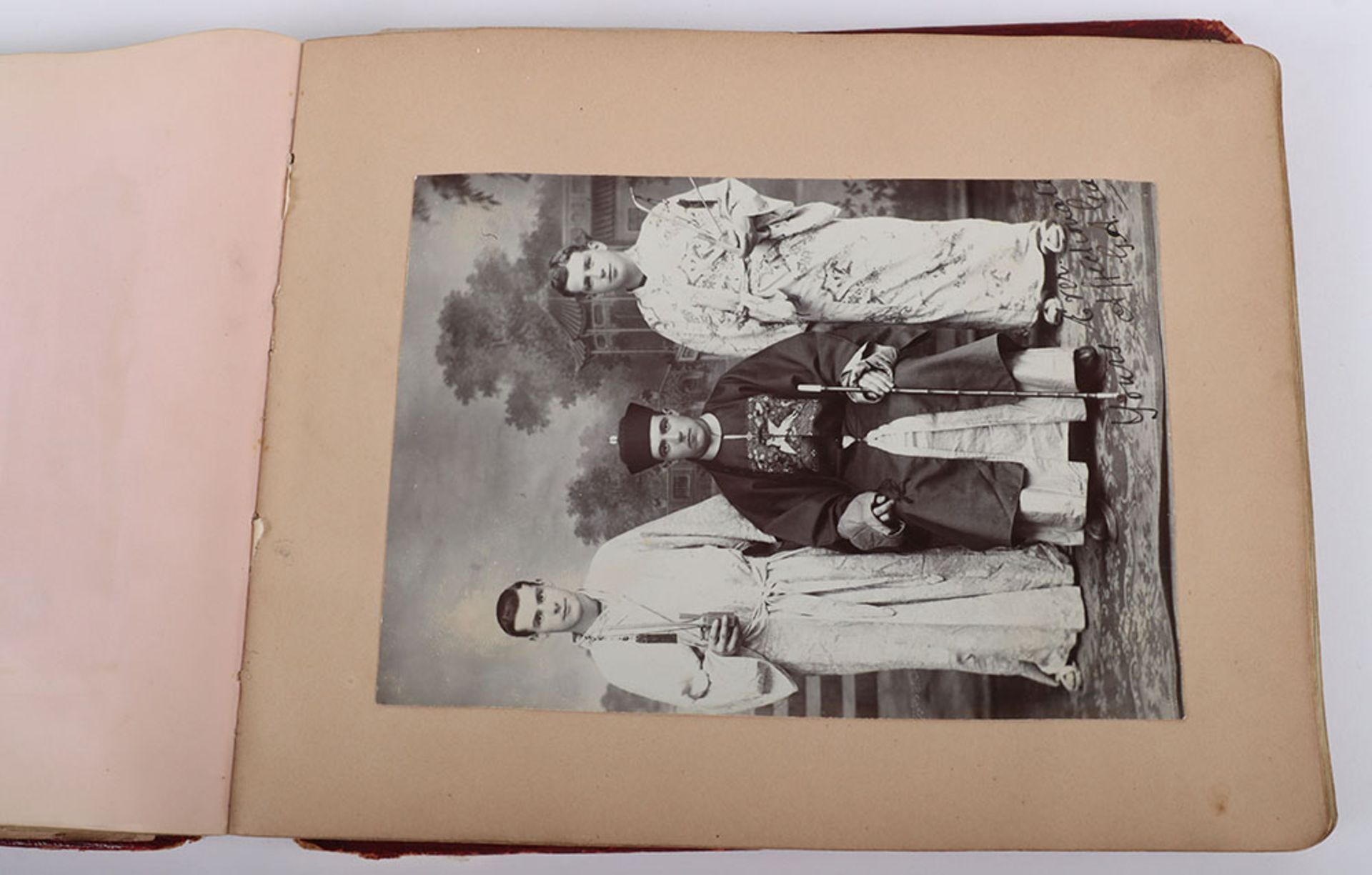 Photograph Album with images of ther Delhi Durbar, troops lining streets, Elephants, sacred cows bel - Image 36 of 48