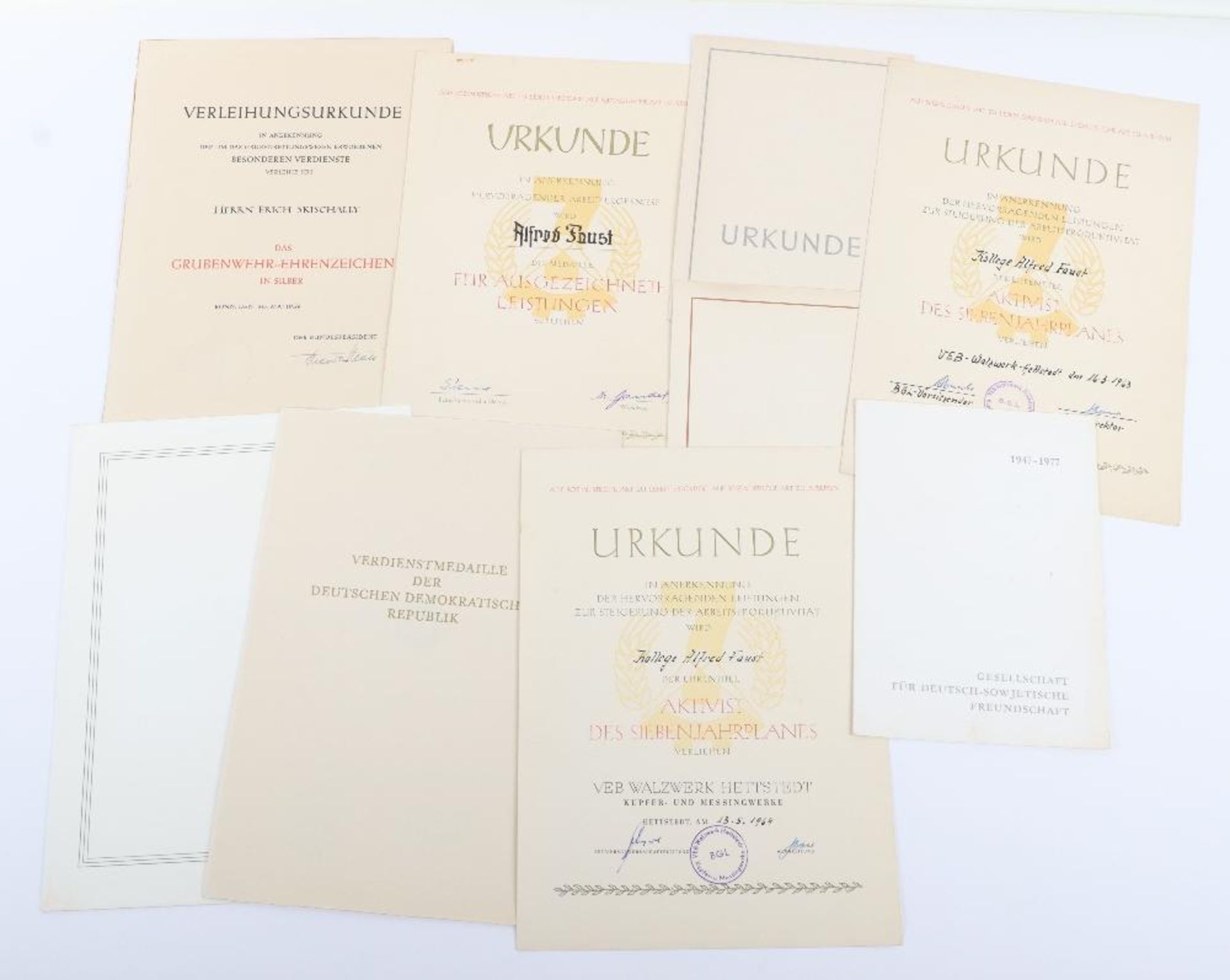 Large and Interesting Collection of East German (DDR) Awards - Image 8 of 15