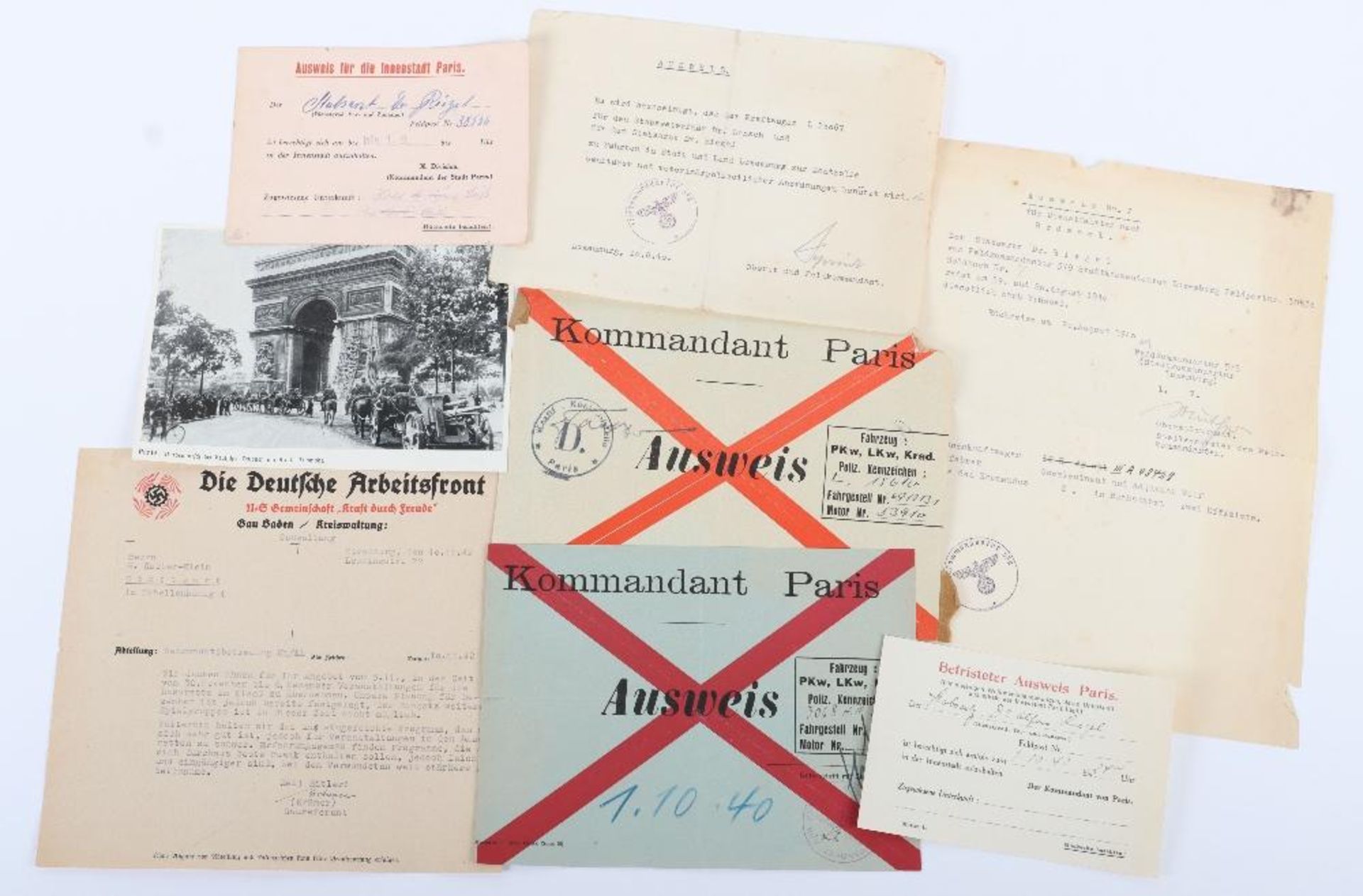 WW2 German Extensive Collection of Wartime Ephemera - Image 3 of 5