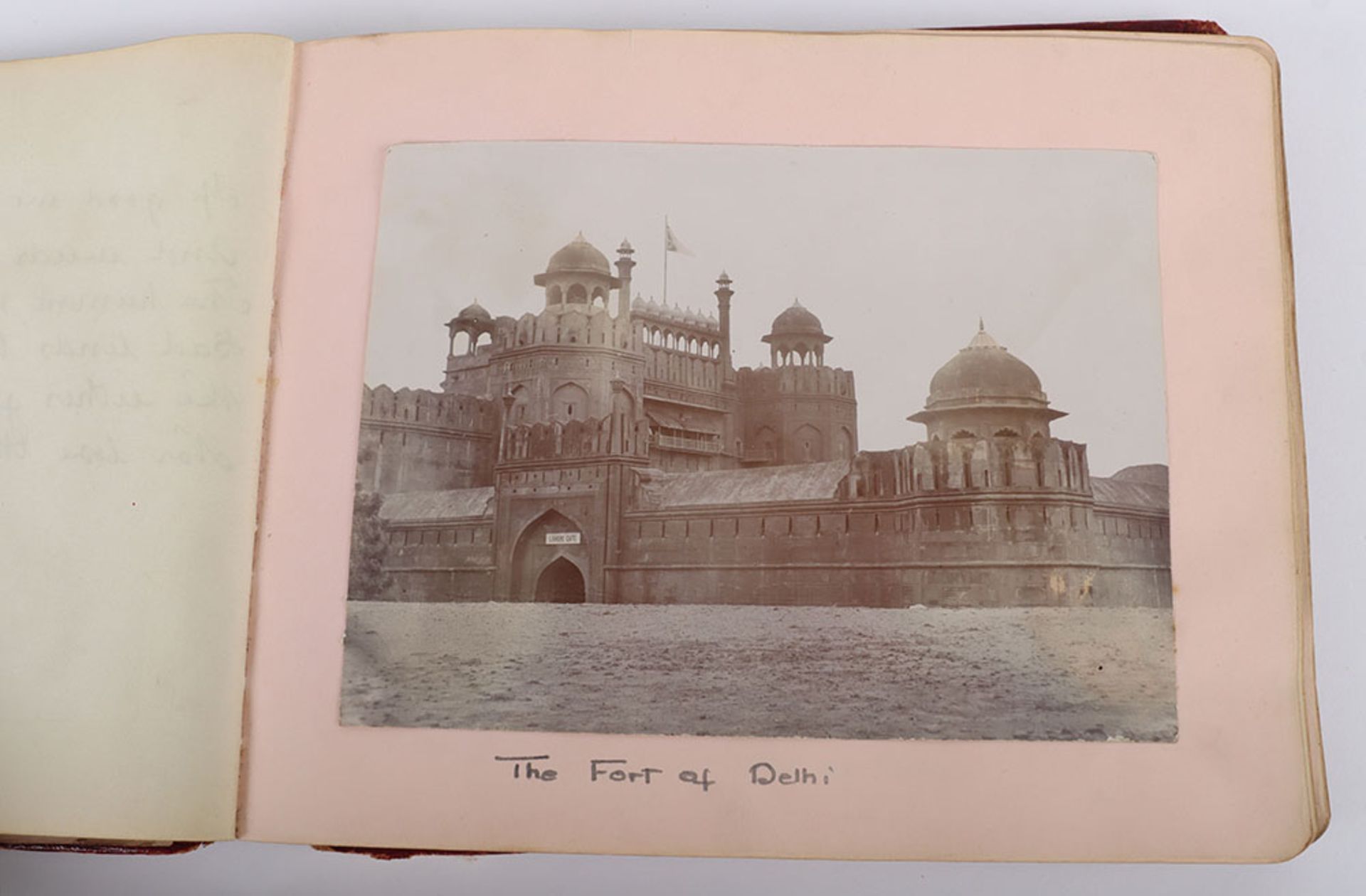 Photograph Album with images of ther Delhi Durbar, troops lining streets, Elephants, sacred cows bel - Image 20 of 48