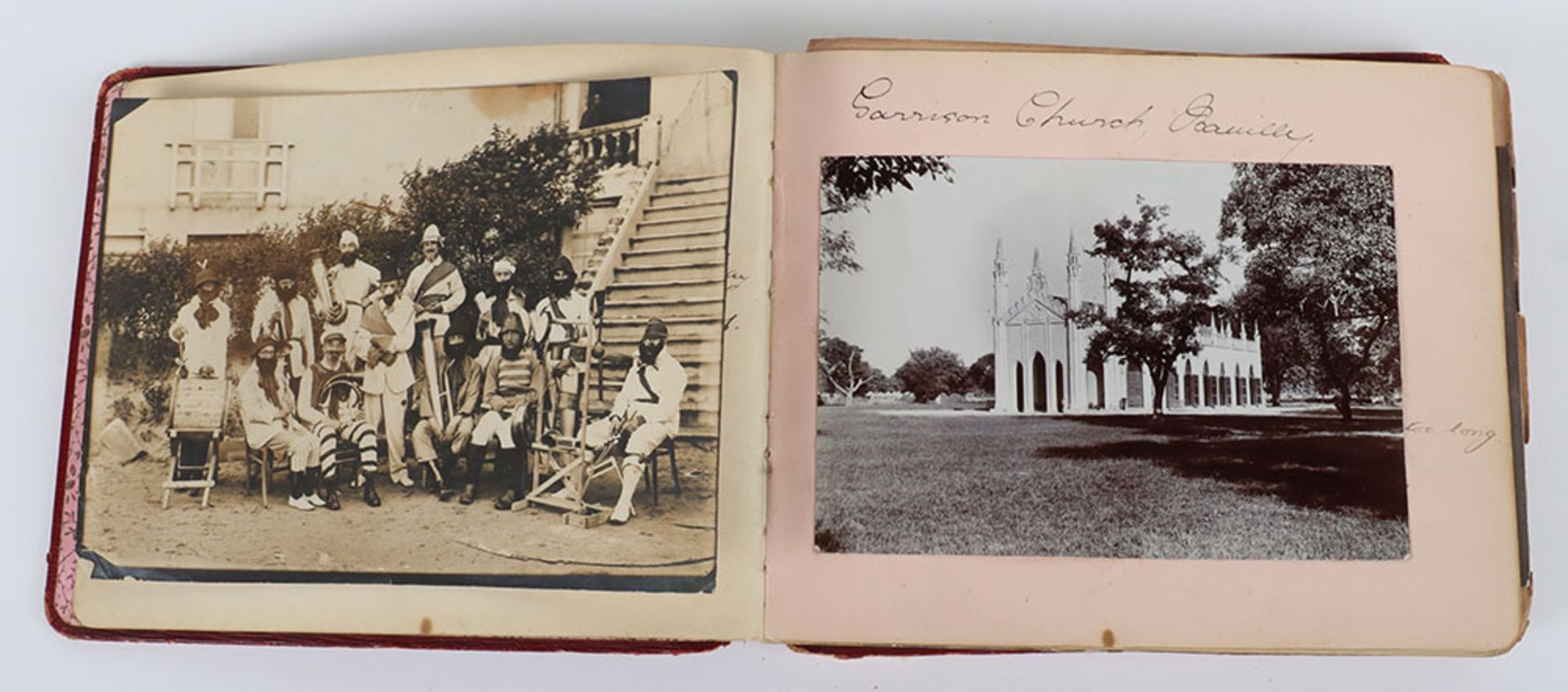 Photograph Album with images of ther Delhi Durbar, troops lining streets, Elephants, sacred cows bel - Image 4 of 48