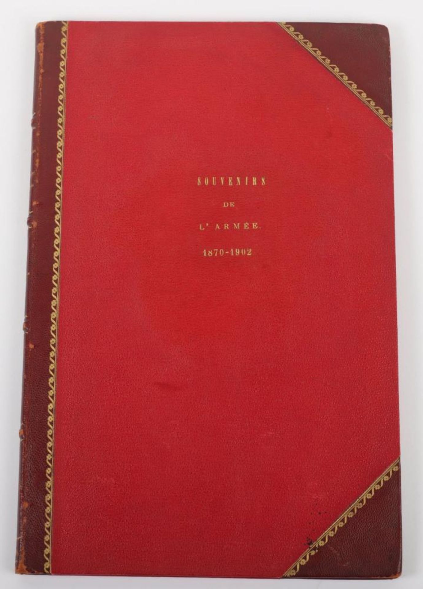 Souvenir de L'Armee 1870-1902”. Bound Collection of Commissions" etc to Capitaine Edward Pierre Lou - Image 12 of 12