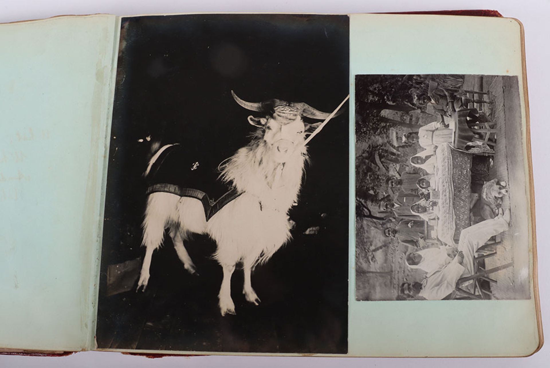 Photograph Album with images of ther Delhi Durbar, troops lining streets, Elephants, sacred cows bel - Image 17 of 48
