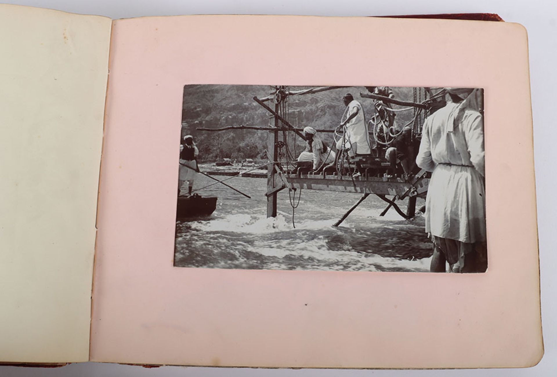 Photograph Album with images of ther Delhi Durbar, troops lining streets, Elephants, sacred cows bel - Image 12 of 48