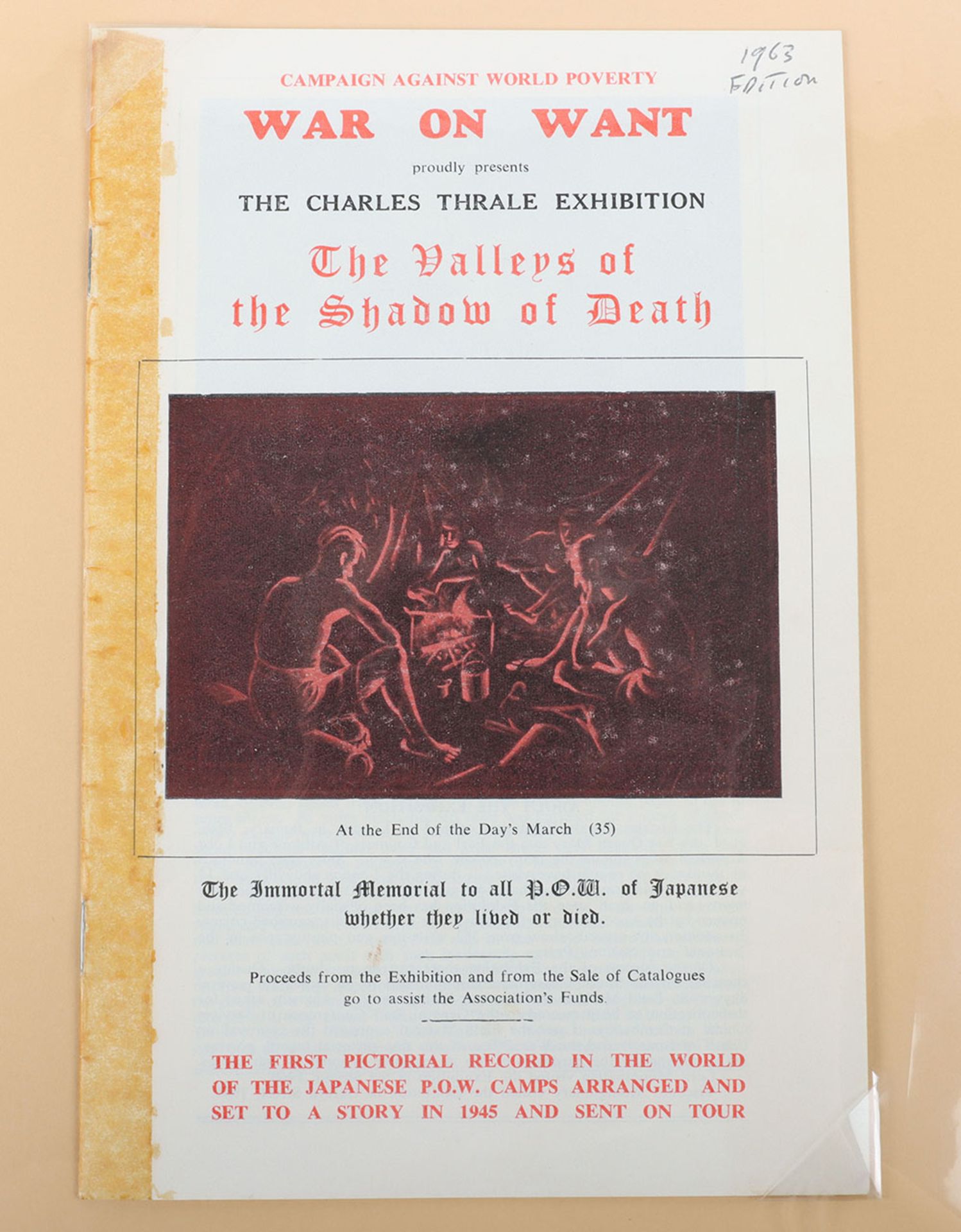 Substantial Archive relating to Charle's Thrale's Exhibition and his life as a POW - Image 7 of 21