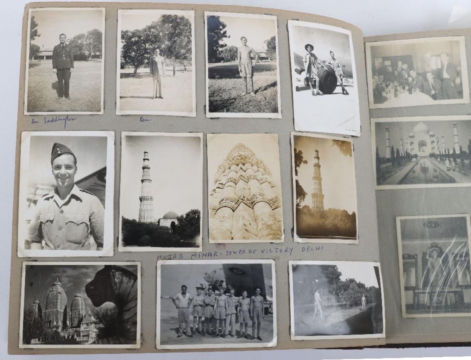 WW2 Photograph Album Likely RAF Ground Crew Member - Bild 9 aus 12