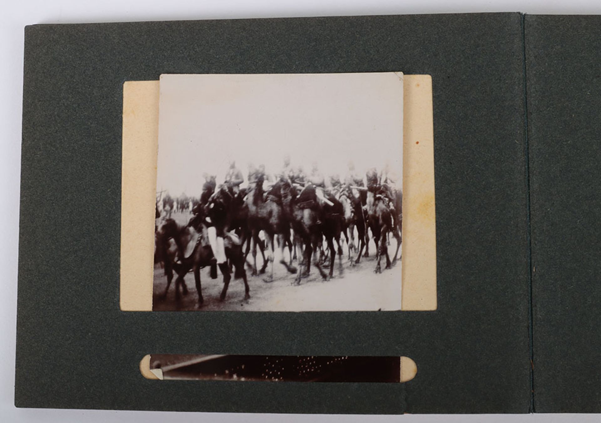 Photograph Album with images of ther Delhi Durbar, troops lining streets, Elephants, sacred cows bel - Image 47 of 48