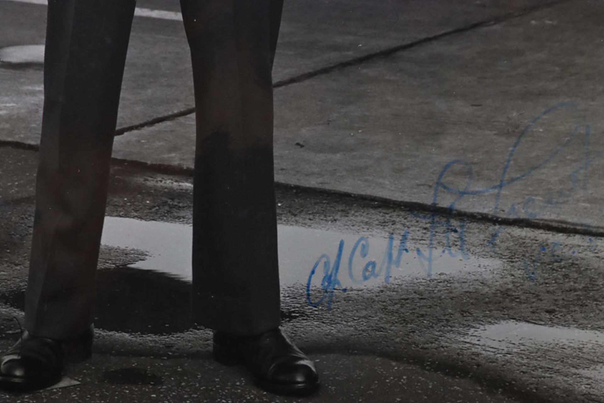 Leonard Trent VC. Signed photograph - Image 3 of 5