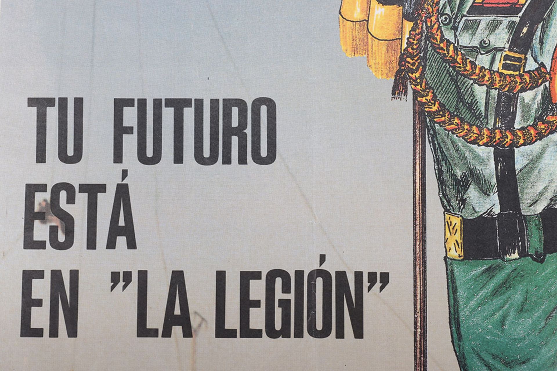 Poster Spanish Legion Malaga 1988 - Image 4 of 5