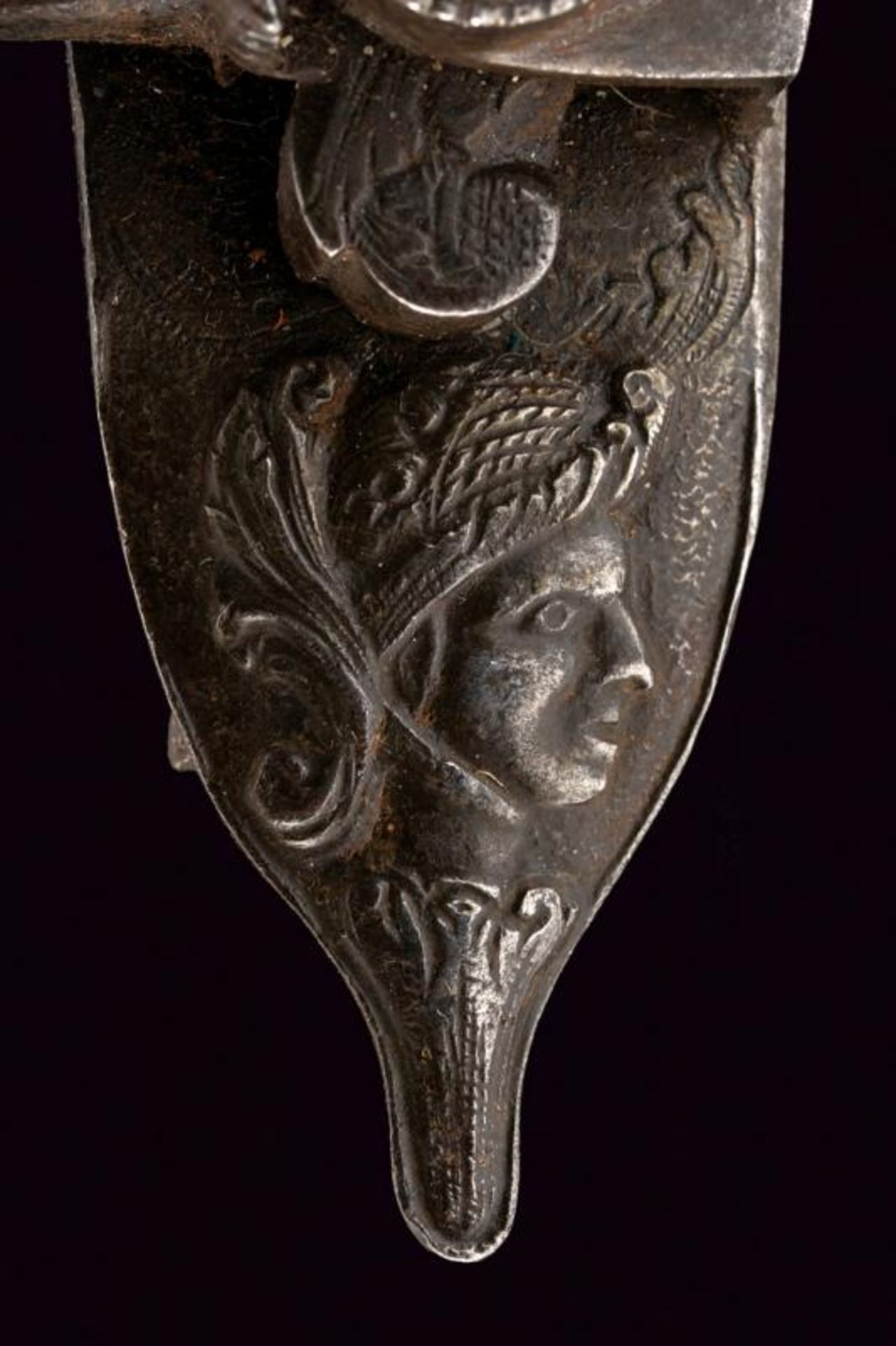 A scarce and interesting Roman-style flintlock signed Salvadore - Bild 2 aus 6