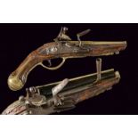 A beautiful flintlock tinder lighter shaped as a pistol