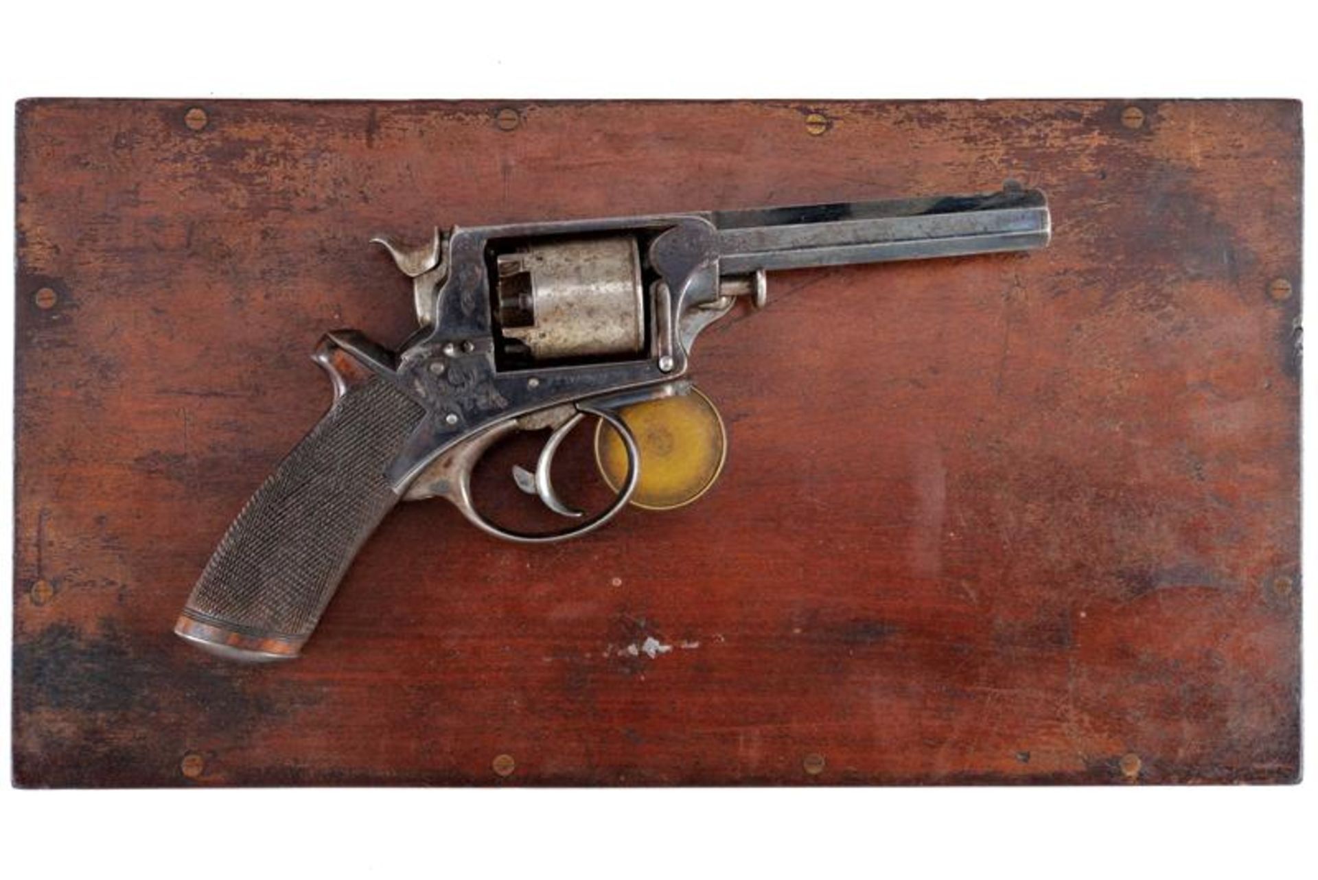 A cased Tranter percussion revolver - Image 2 of 6