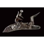 An interesting flintlock signed Brunati, with secure-lock