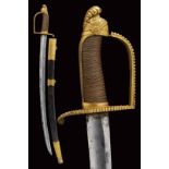 A rare revolution type officer's sabre