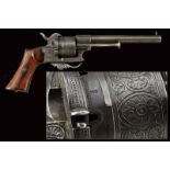 A fine Lefaucheux pin fire revolver