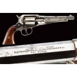 Remington-Rider D/A New Model Belt Revolver - rimfire conversion