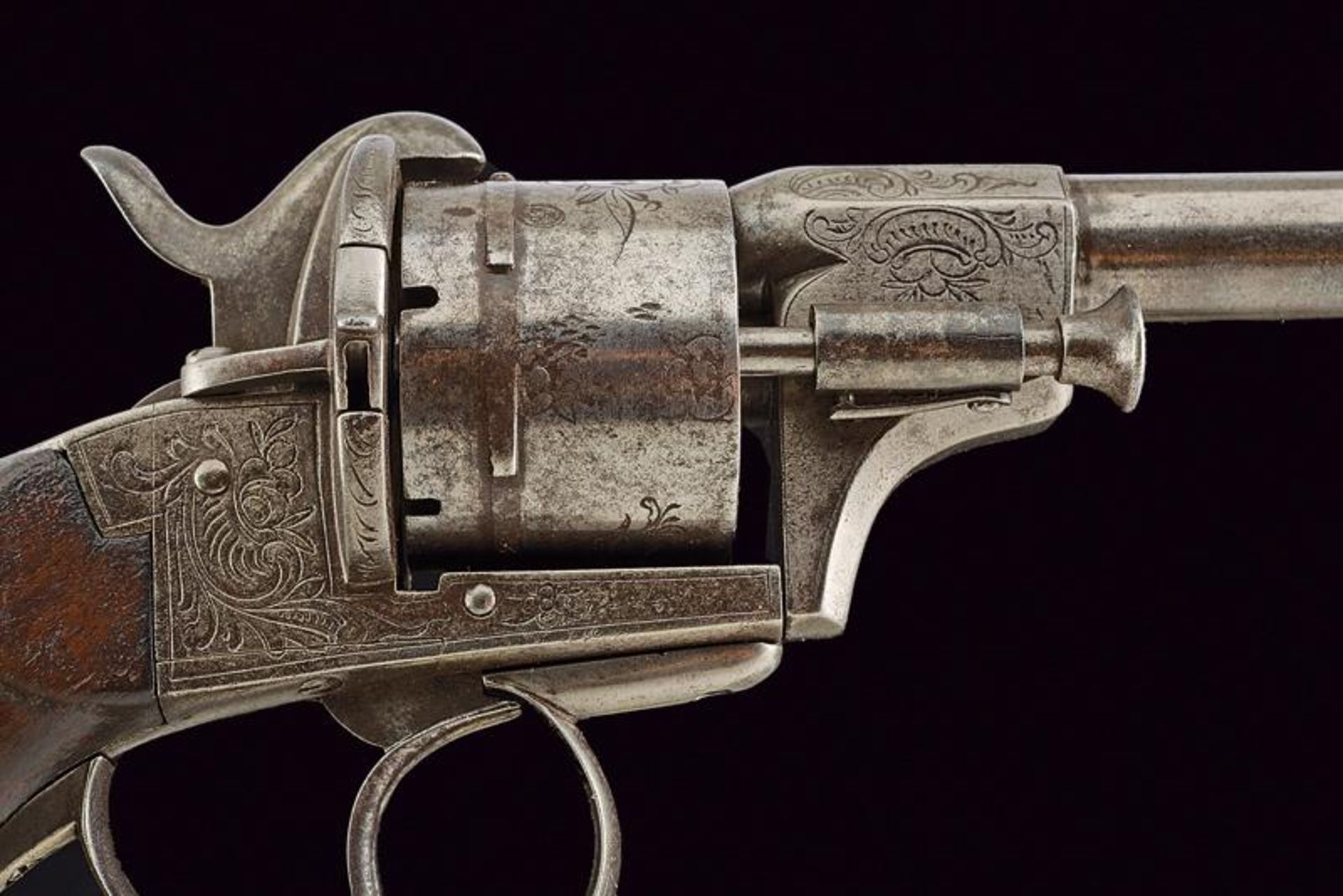 A pin fire revolver - Image 2 of 5