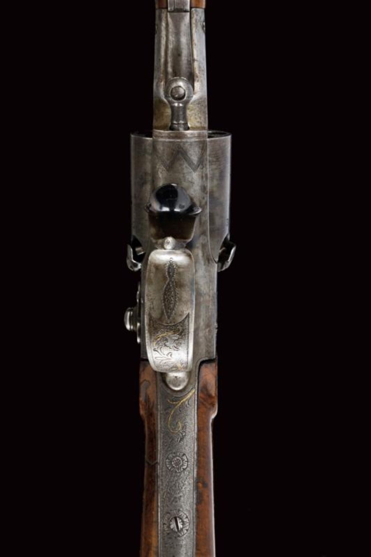 A very scarce percussion revolving rifle by Rocco de Luca - Bild 10 aus 13