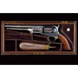 An interesting cased Colt London Model 1851 Navy Revolver - First Model