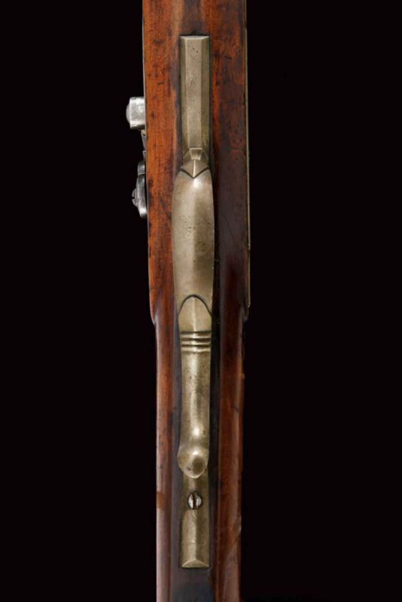 A 'bench rest' percussion target carbine signed R. More - Image 2 of 8