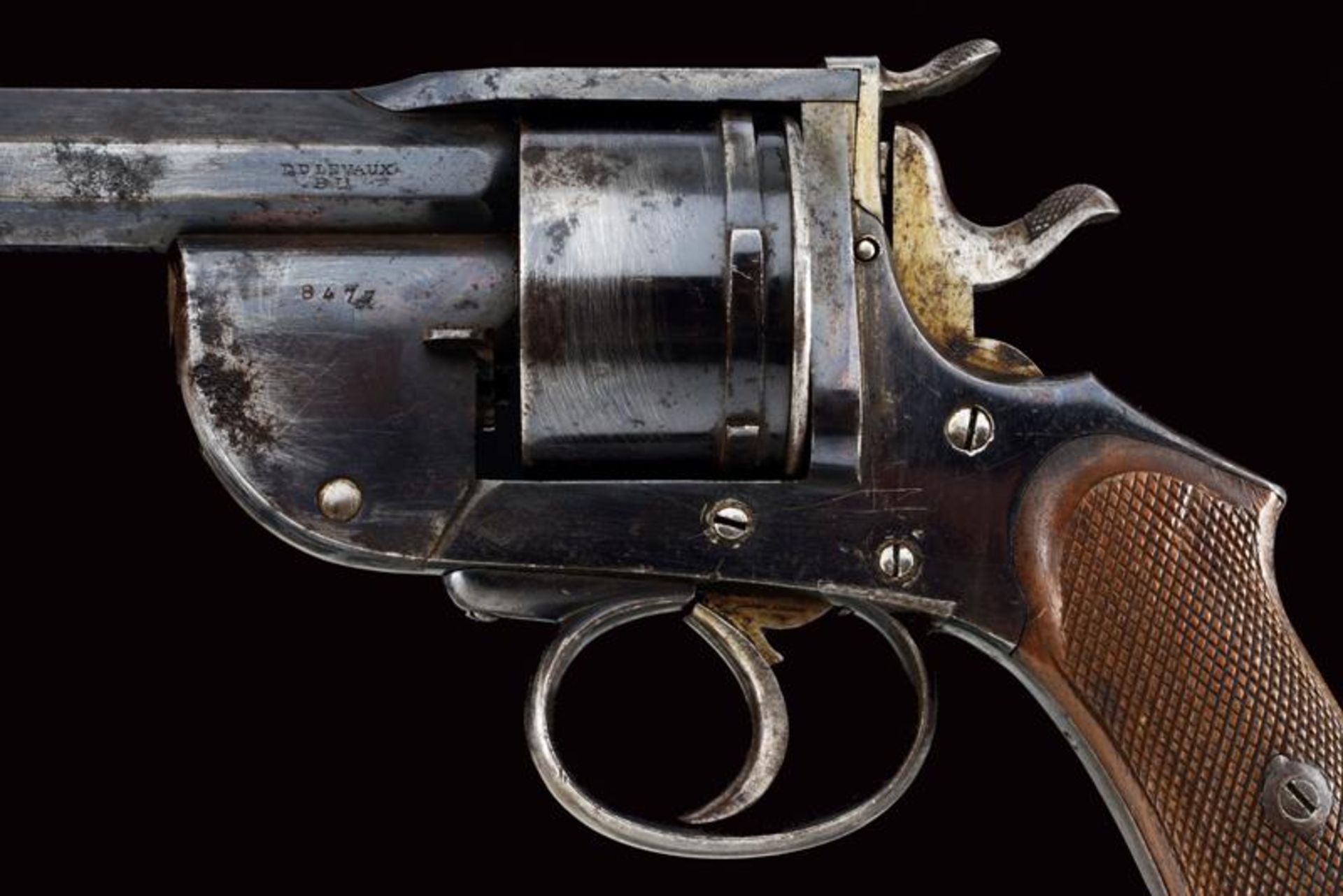 A Lefaux center-fire revolver - Image 4 of 7