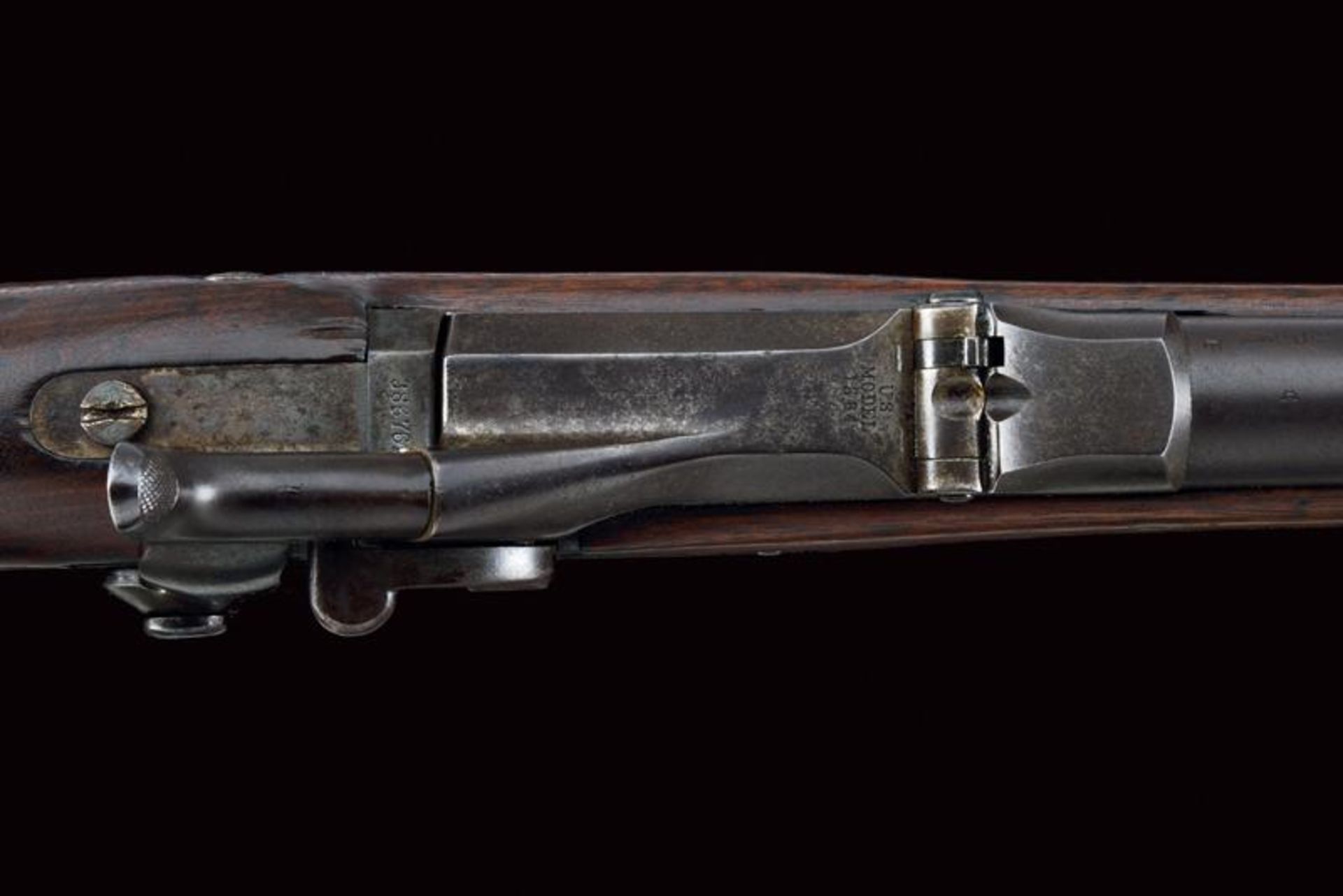 An 1884 Model U.S. 'Trapdoor' rifle - Bild 7 aus 14