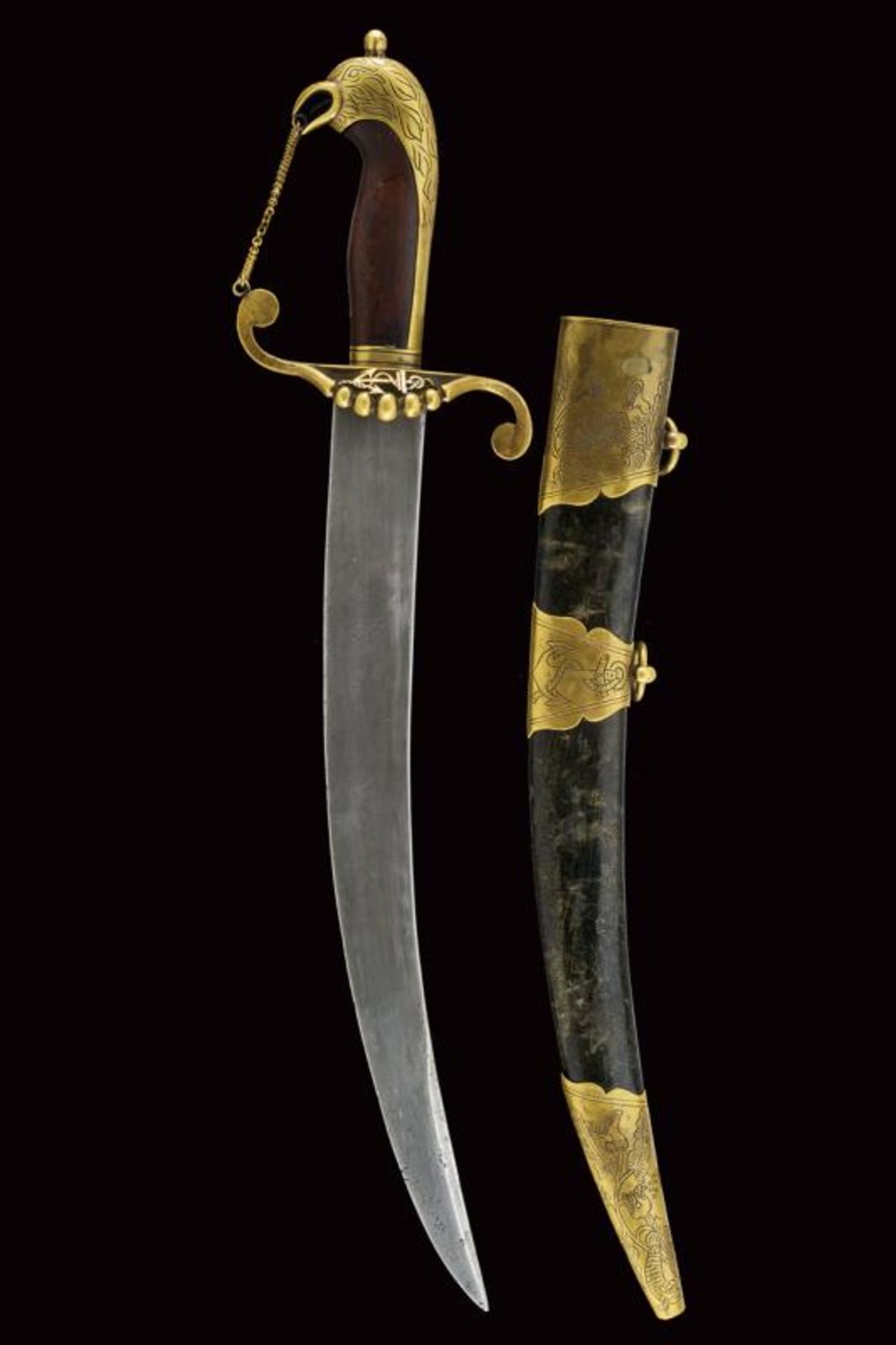 A navy dagger