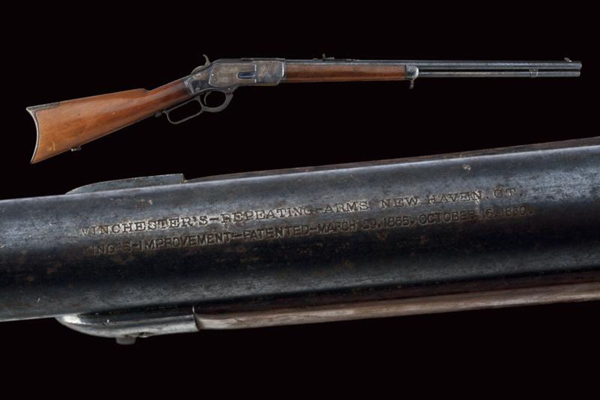 A Winchester Model 1873 Rifle