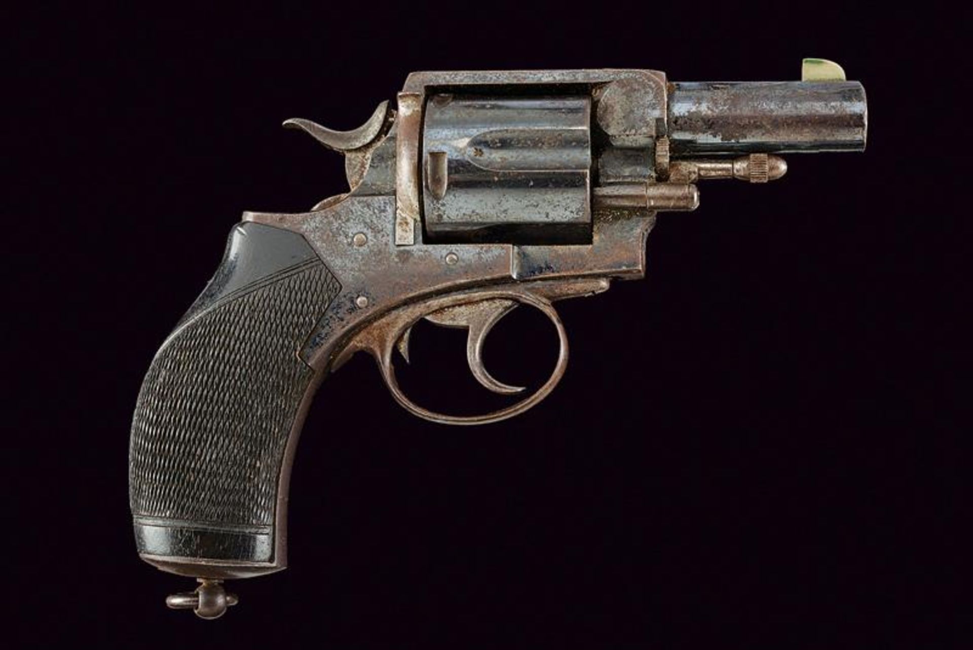 An 1883 model Webley centerfire revolver