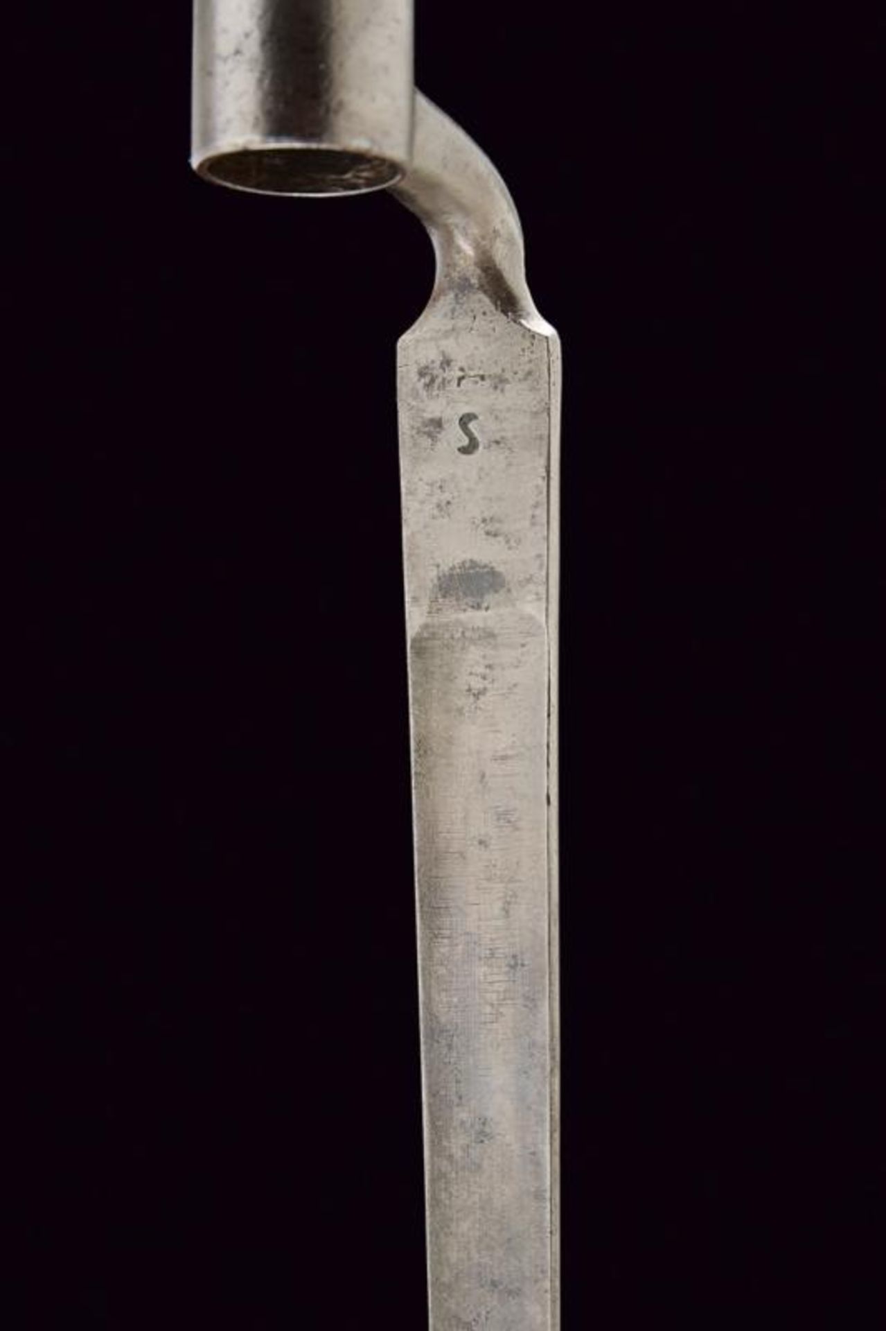 A rare socket bayonet for the Navy gun model 1844 - Bild 3 aus 5