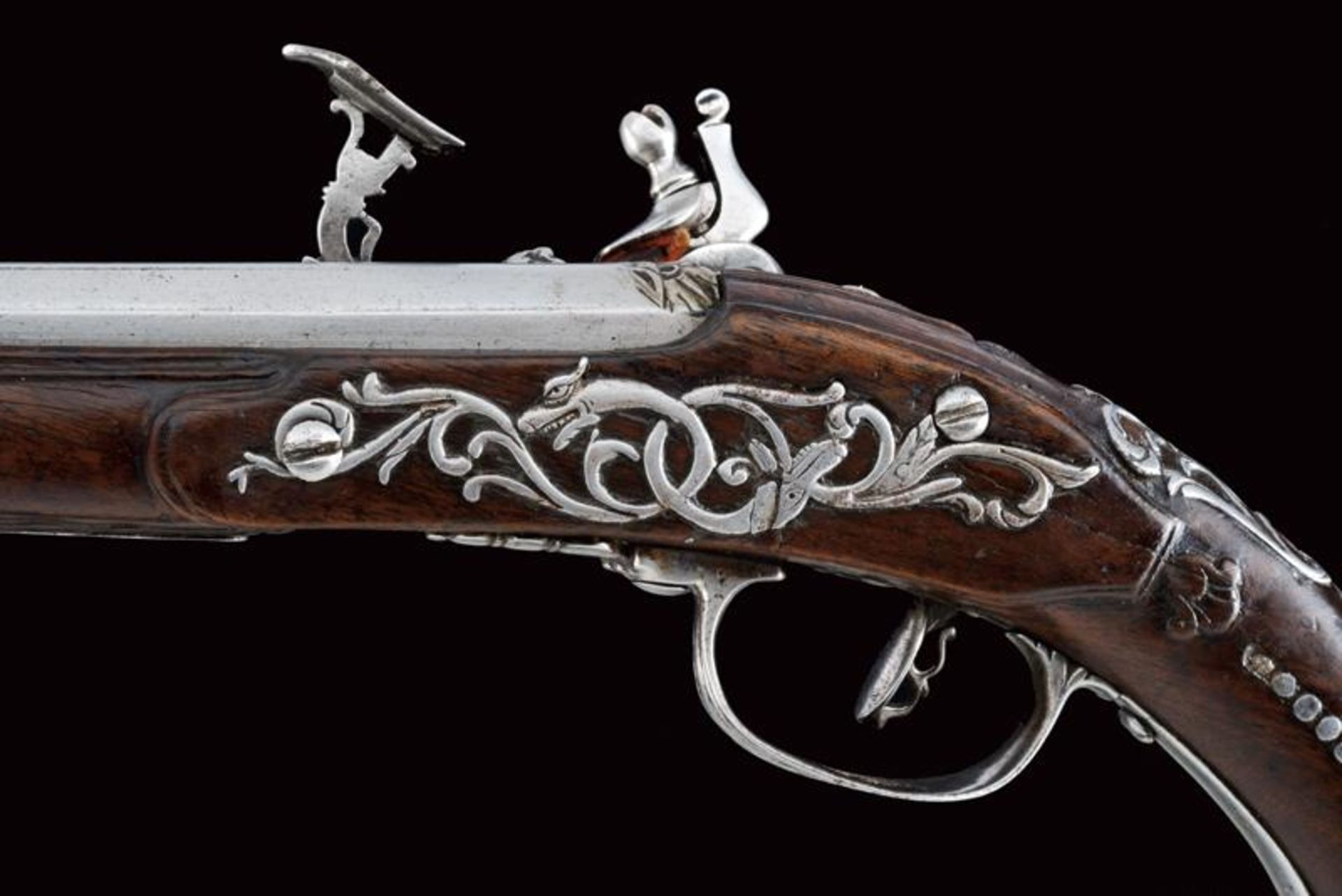 A fine snaphaunce flintlock pistol - Bild 5 aus 10