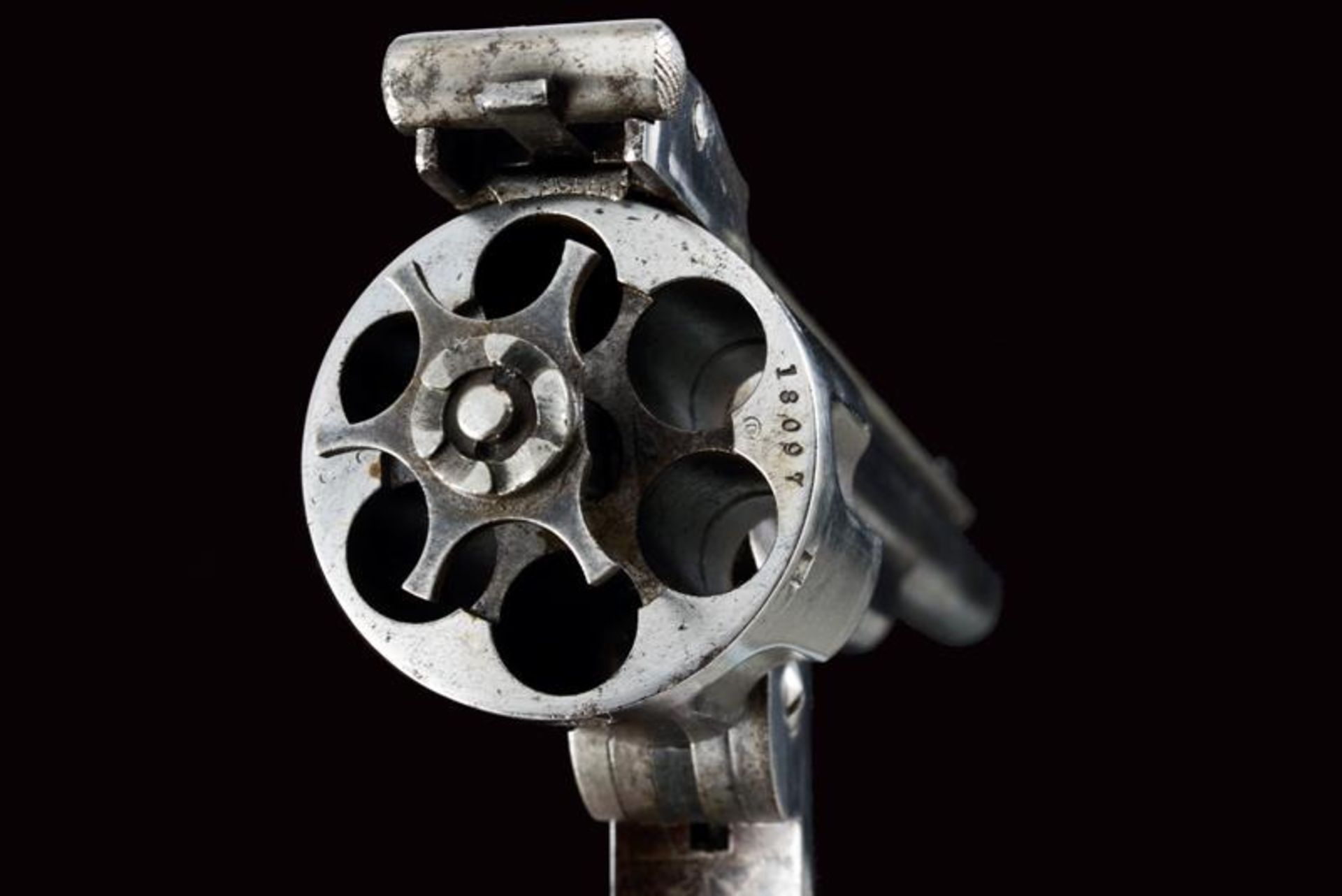 A rare S&W Model 3 Russian First Model revolver (Old Old Model Russian) - Image 4 of 7