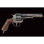 A fine Lefaucheux pin fire revolver