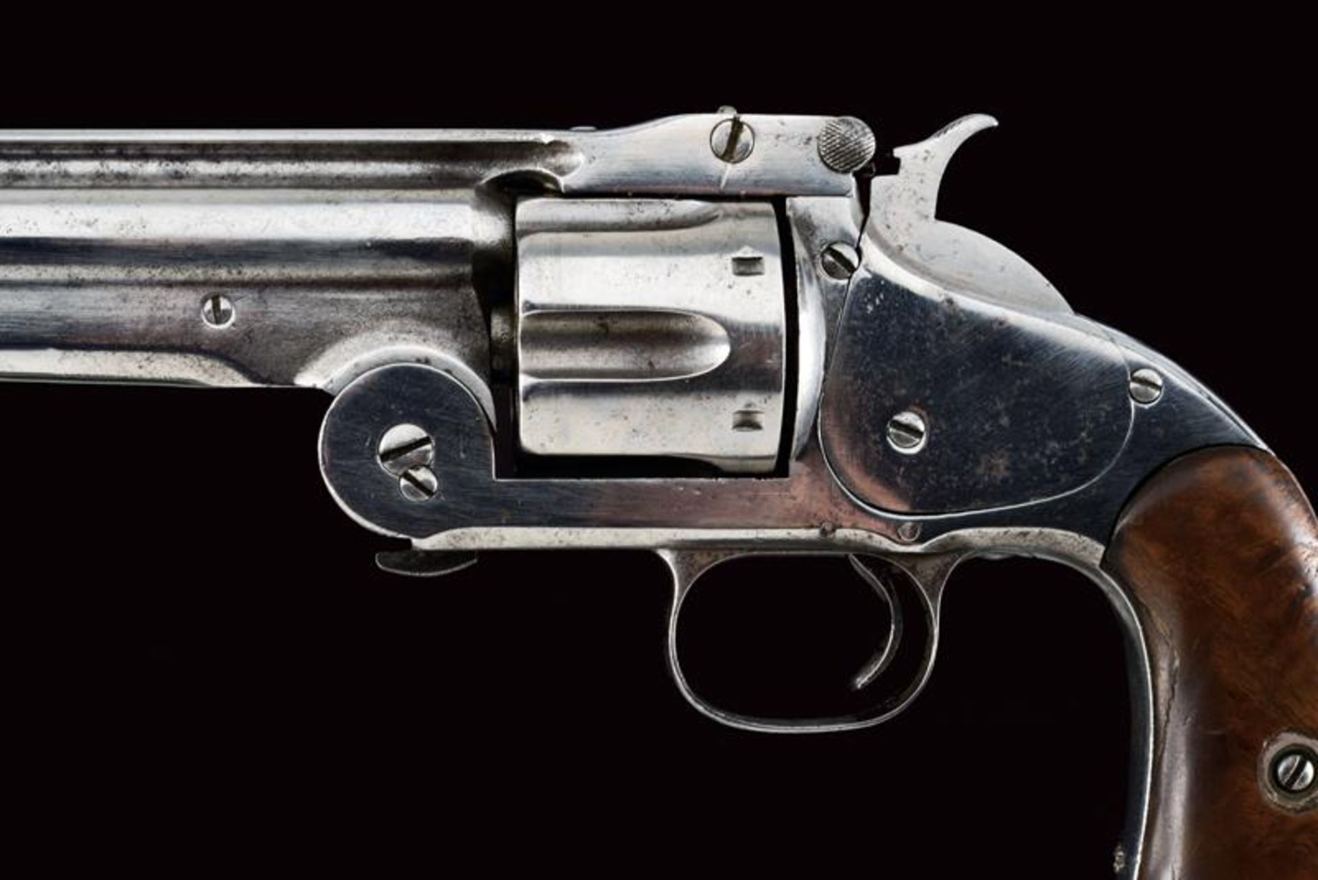 A rare S&W Model 3 Russian First Model revolver (Old Old Model Russian) - Image 3 of 7