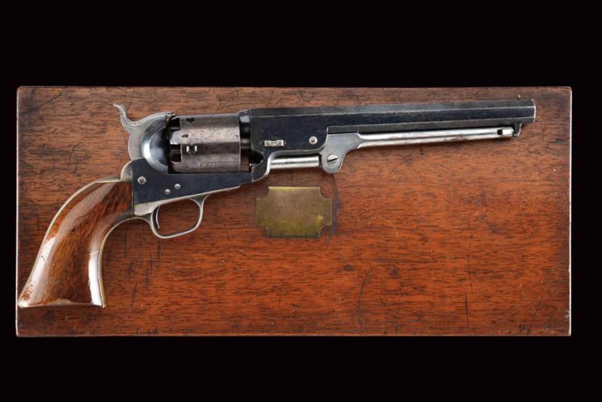 An interesting cased Colt London Model 1851 Navy Revolver - First Model - Image 7 of 9